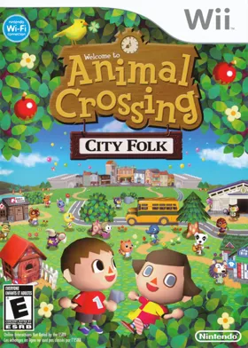 Animal Crossing- City Folk box cover front